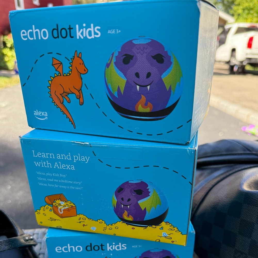 Echo Dot Kids Dragon
